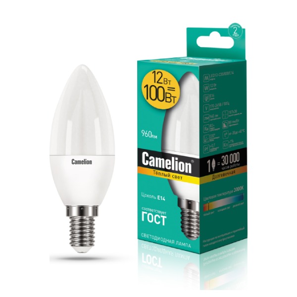 ეკონომიური LED ნათურა 12W