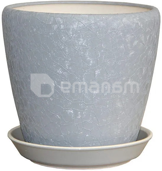 ქოთანი კერამიკული Oriana Gracia (20,0L) SILK METALLIC