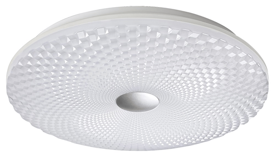 სანათი ჭერის Rabalux Galeti2 24W 4000K 1900Lm IP20 71184 Ø400 თეთრი ვერცხლისფერი