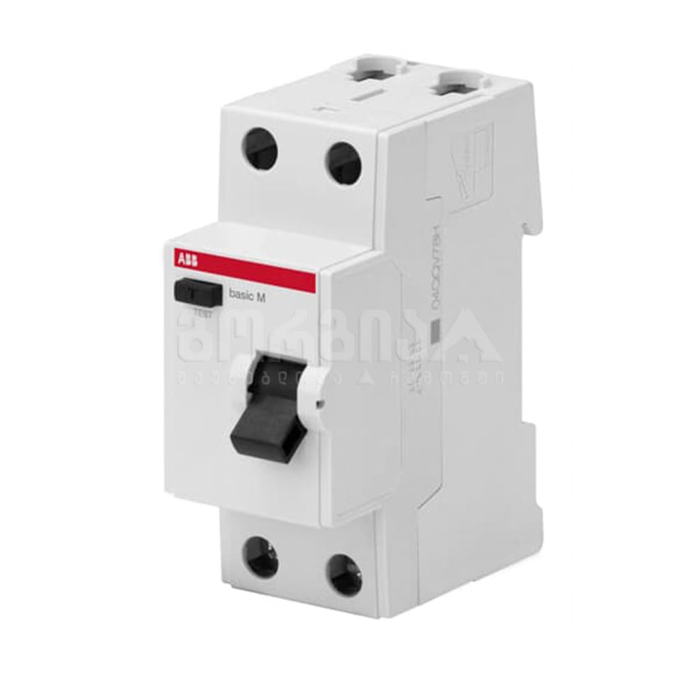ავტომატ-ამომრთველი BasicM AC30 2*25 ABB 2CSF602031R1250