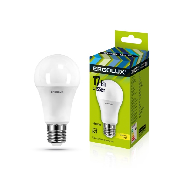 ეკონომიური LED ნათურა 17W/Warmlight