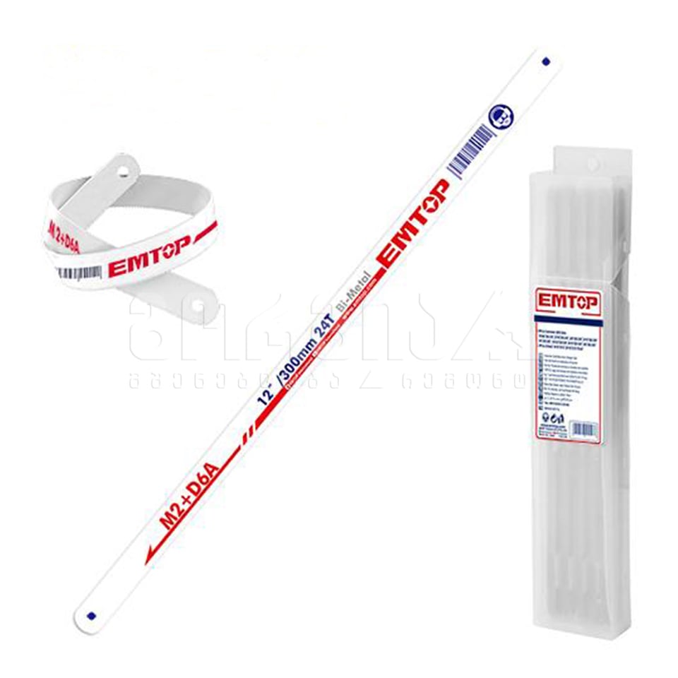 მეტალის საჭრელი ხერხის პირები 300მმ Emtop-EHFB2403