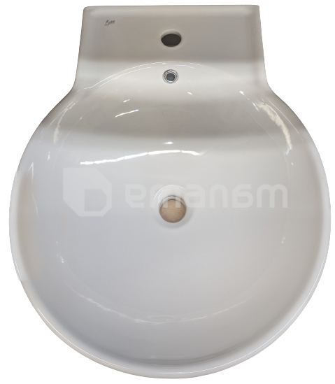 ხელსაბანი დასადები Harmony 46 White (თეთრი)