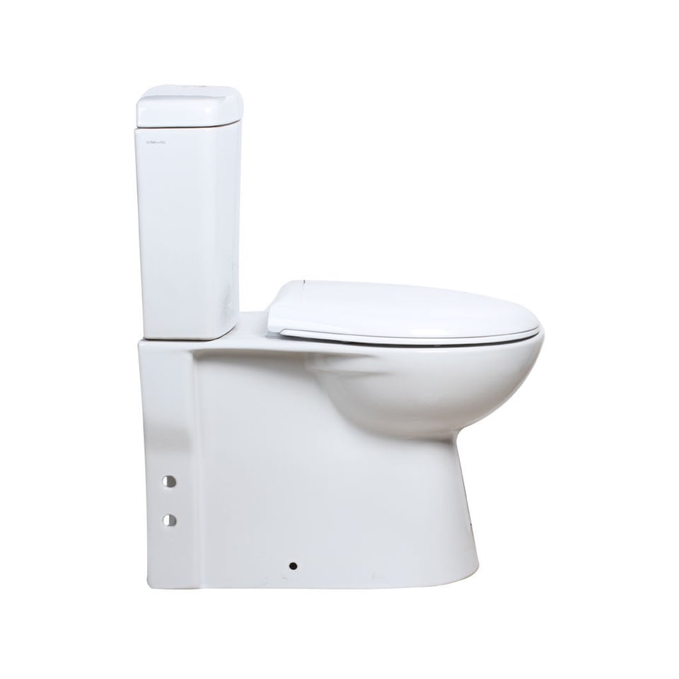 უნიტაზი რეზერვუარით და თავსახურით SET1004-0306-001-1-1100 Back to Wall WC Pan + Cistern + samanyolu