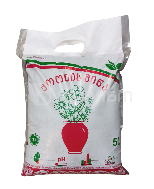 მიწა ქოთნის 5 ლ