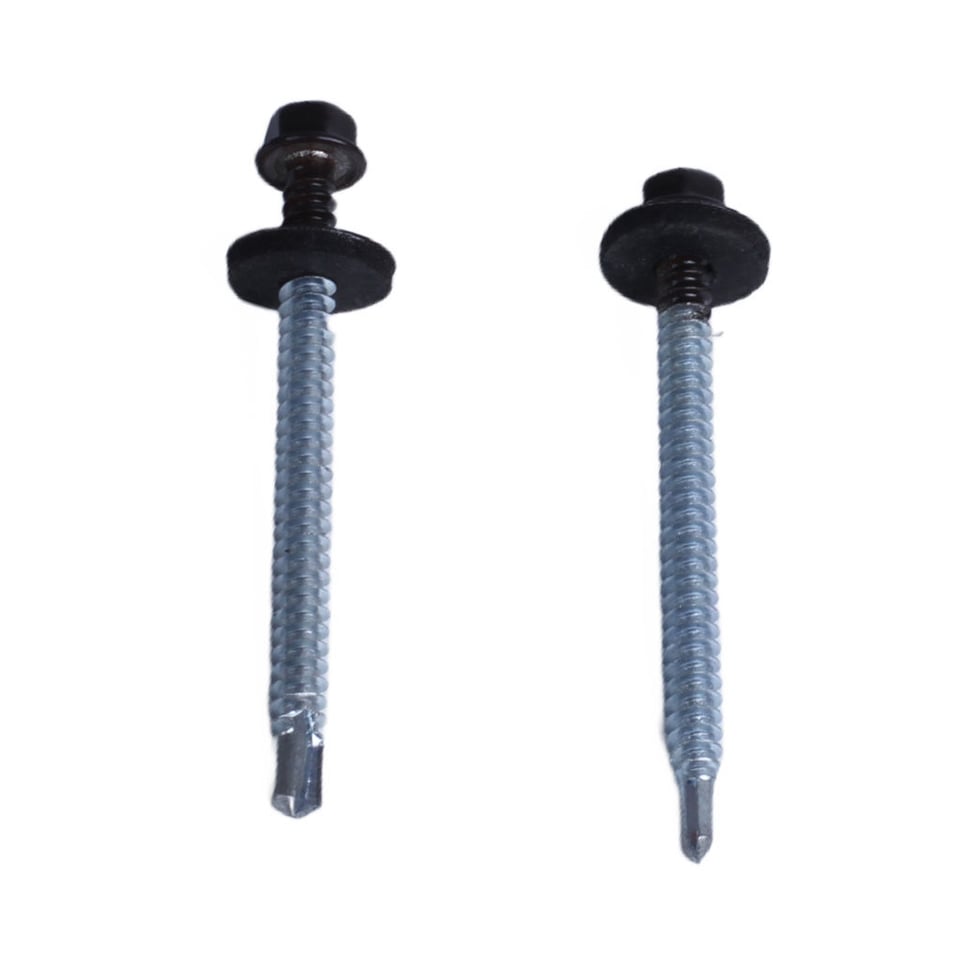 თვითმჭრელი ხრახნი რკინისთვის 5.5X70 RAL 8019