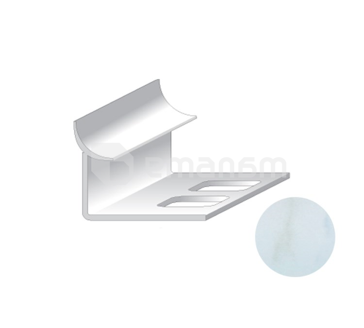 შიდა კუთხე ფილის Salag PVC 9/2500 მმ Marm. ლაჟვარდი