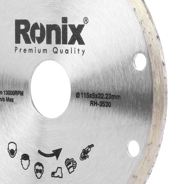კერამიკული ფილის საჭრელი დისკი Ronix RH-3530, 115მმ