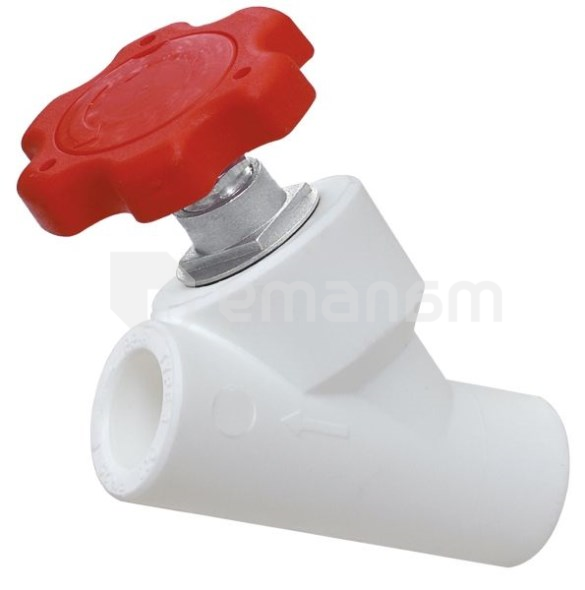 ვენტილი ROSTURPLAST PP-R Ø32 მმ 45°