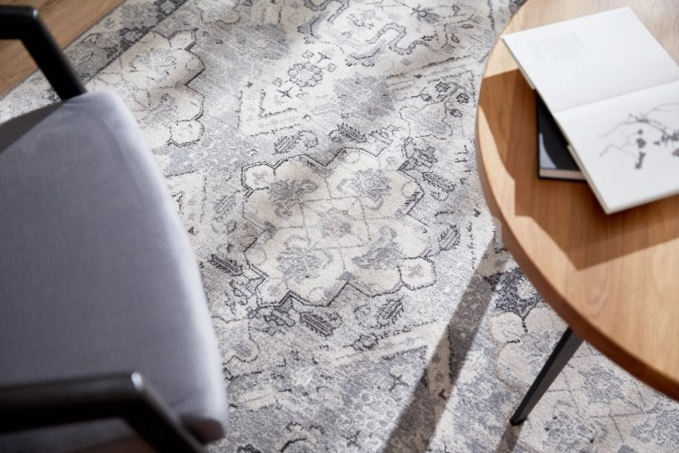 ხალიჩა Moldabela MOON TORINO SILVER 7770 160x230 100% WOOL