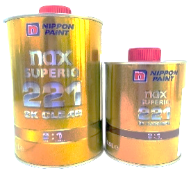 nax Superio 221 2K ლაქის  გამამყარებელი Hardener  0.5 Lt