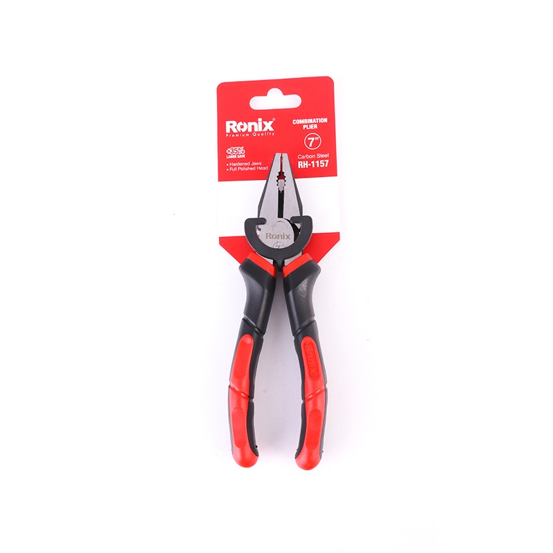 კომბინირებული ბრტყელტუჩა Ronix RH-1158, 200mm
