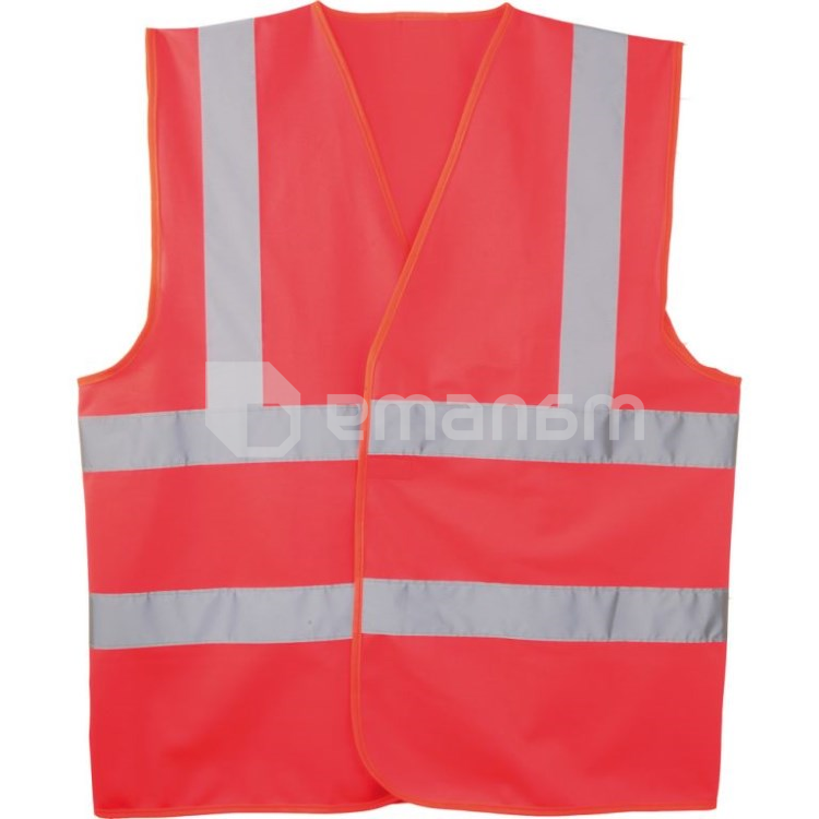 ჟილეტი შუქამრეკლით პრემიუმი Coverguard 70265 XL წითელი