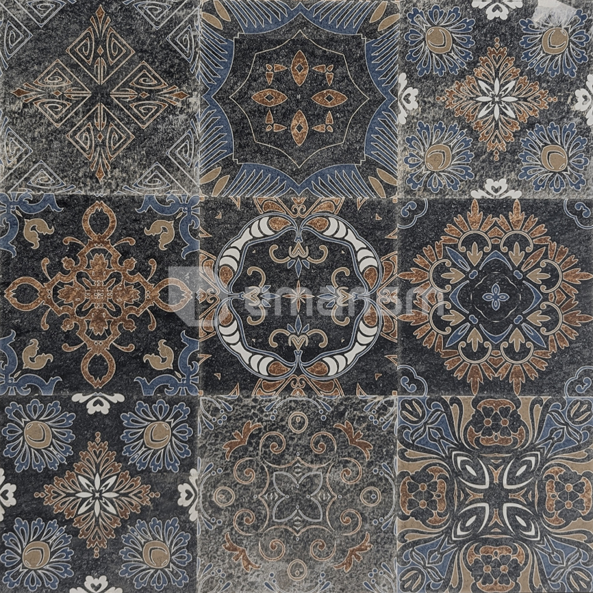 კერამოგრანიტი Raviraj 600x600 MOON DECOR 1 CARVING