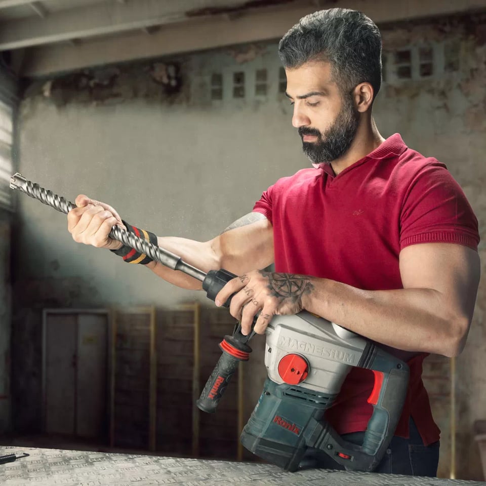 SDS-Max ბურღი Ronix Rh-5014, 24*500 მმ