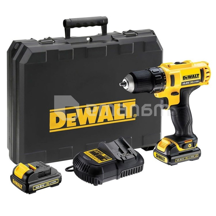 აკუმულატორის დრელი-სახრახნისი DeWalt DCD710C2-KS 10.8V