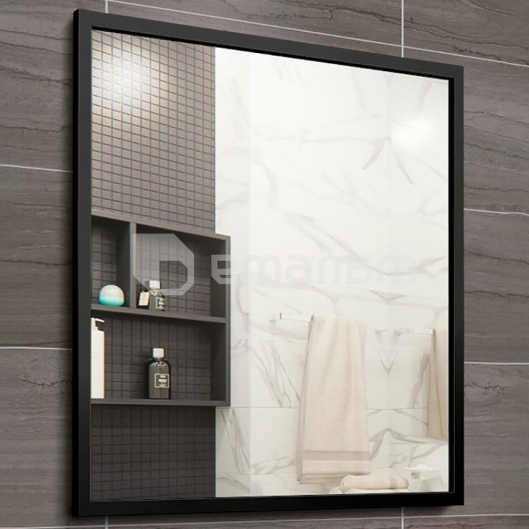 სარკე Silver Mirrors Harlem 600x600 მმ  ლითონის ჩარჩოთი