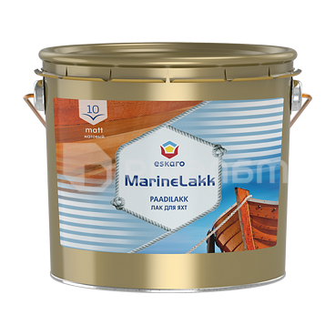 ალკიდ-ურეთანული გლუვი ლაქი Eskaro Marine Lakk 10 0.95 ლ