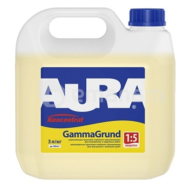 გრუნტი Eskaro Aura Koncentrat GammaGrund 3 ლ