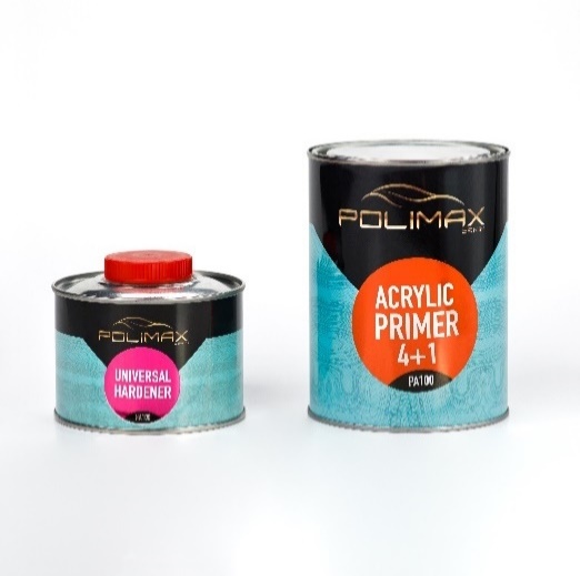 POLIMAX 1L აკრილის გრუნტი 4+1 შავი ECO PA100