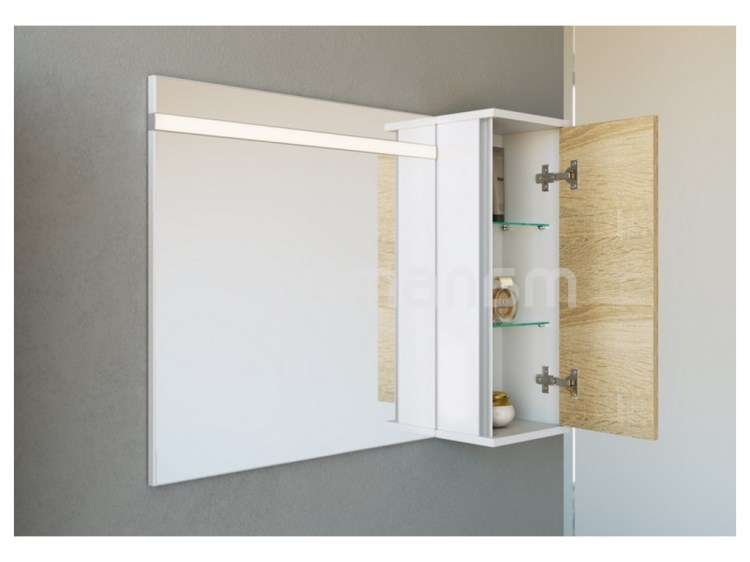 სარკე შუქდიოდური განათებით Аqwella Miami 65 (Mai.02.06)