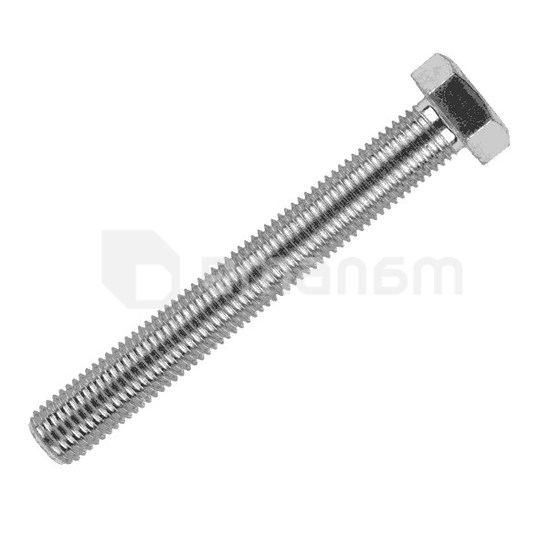 ჭანჭიკი ექვსწახნაგა თავით მოთუთიებული Tech-Krep DIN933 M16x50 2 ც