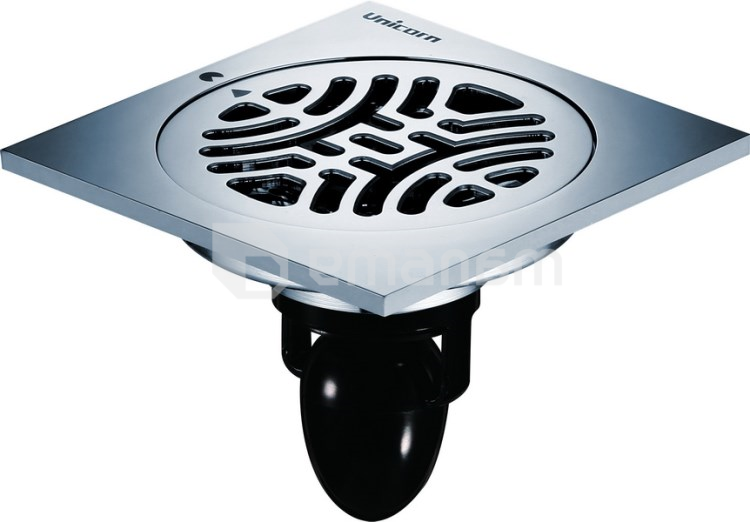 ტრაპი MAGdrain 100*100, ქრომი, თითბერი CC03Q5-G