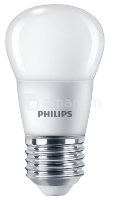 ნათურა PHILIPS LED 6W 4000K 620lm E27 840 P45