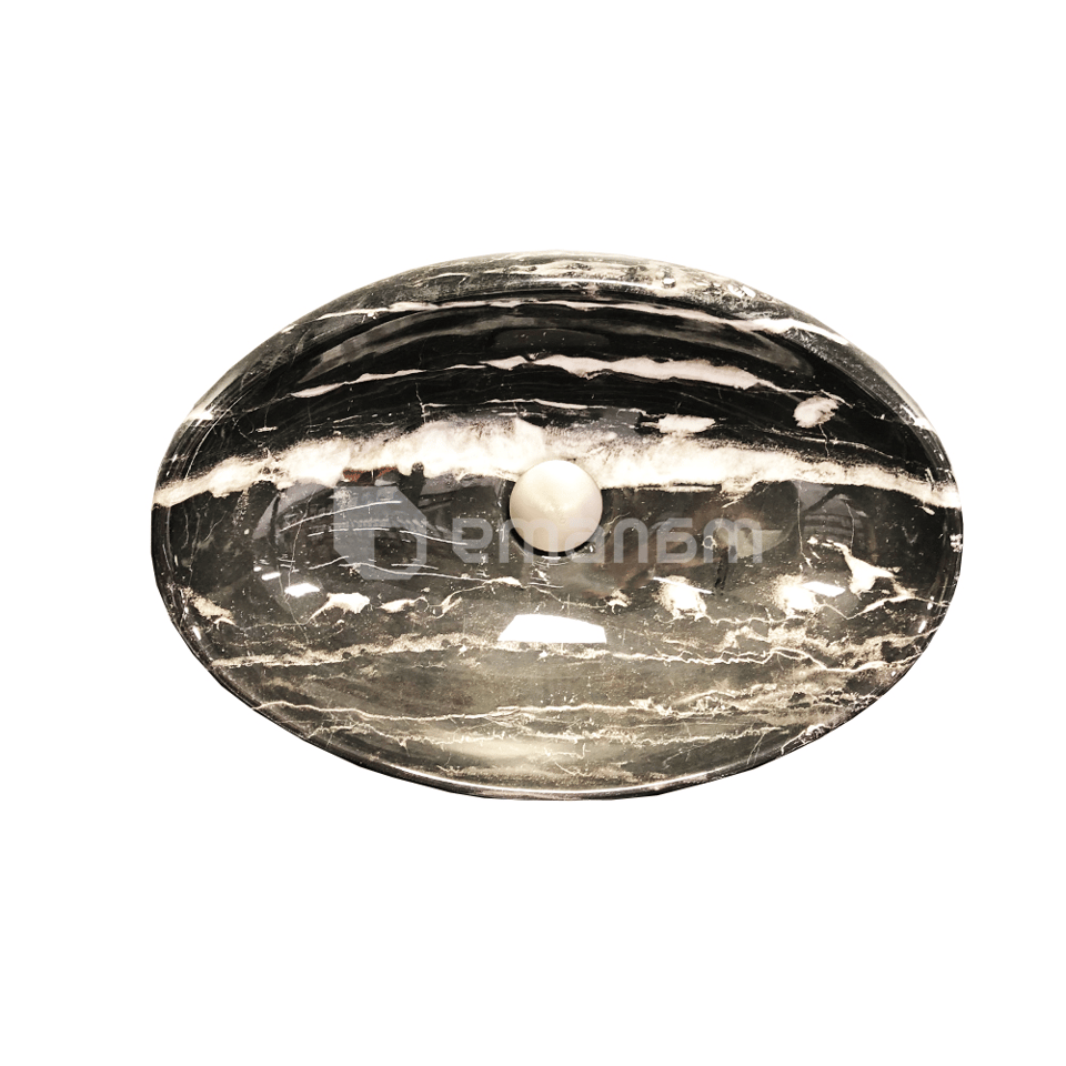 ხელსაბანი დასადგამი ESERO Black Marble 202-A0057