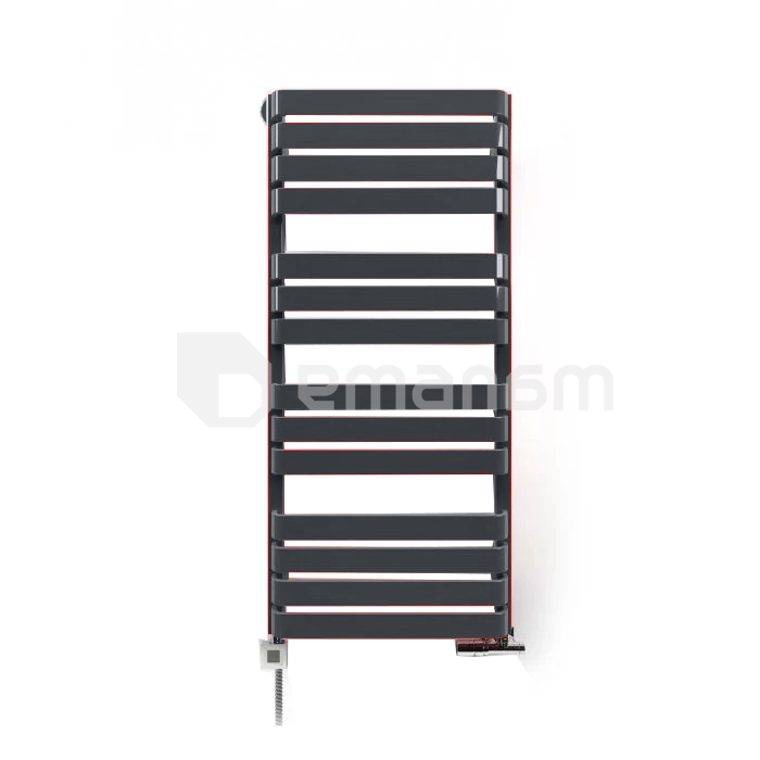 დეკორატიული საშრობი Terma WARP T გრაფიტი Ral 7024 Soft (SX) 1110/500