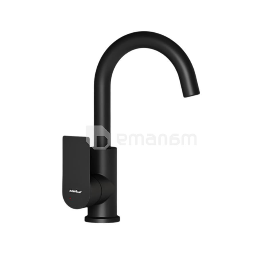 ხელსაბნის შემრევი Damixa 470220300 Apollo Black Matt