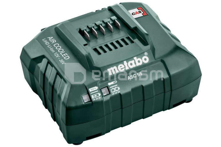 დამტენი მოწყობილობა Metabo AIR COOLED ASC 55 12-36V (627044000)