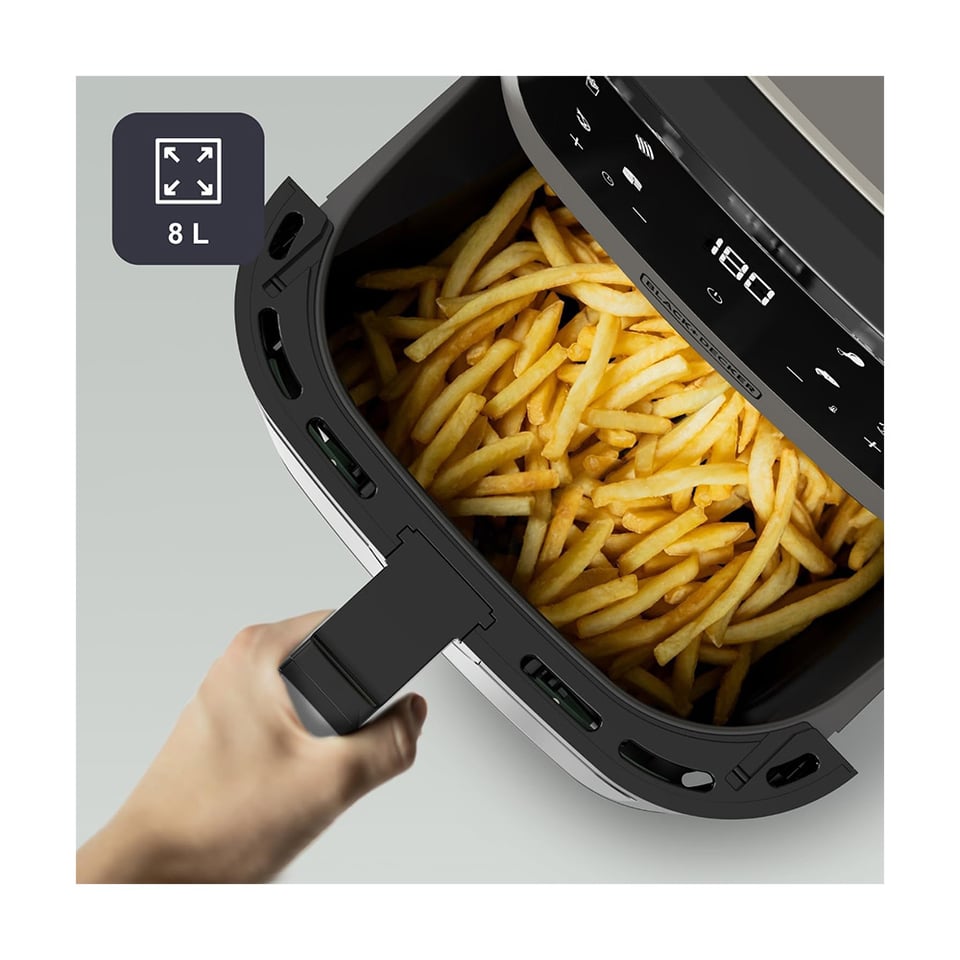აეროგრილი Black+Decker BXAF8000E