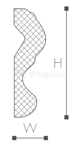 პლინტუსი NOMASTYL N 3003176