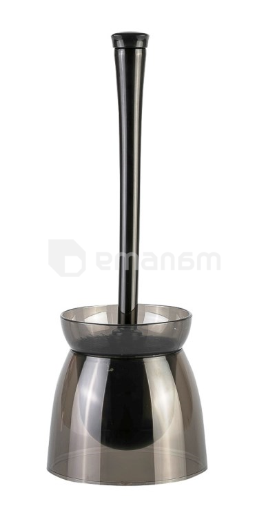 უნიტაზის ჯაგრისი Primanova  DUO Transparent Black