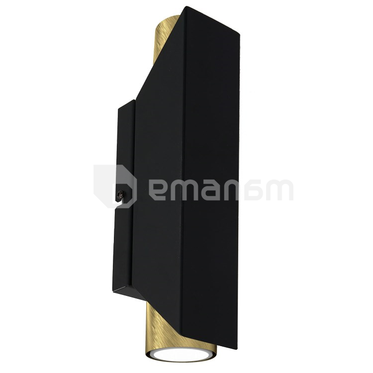 ბრა Luminex 2 Wall შავი თითბერი 3114