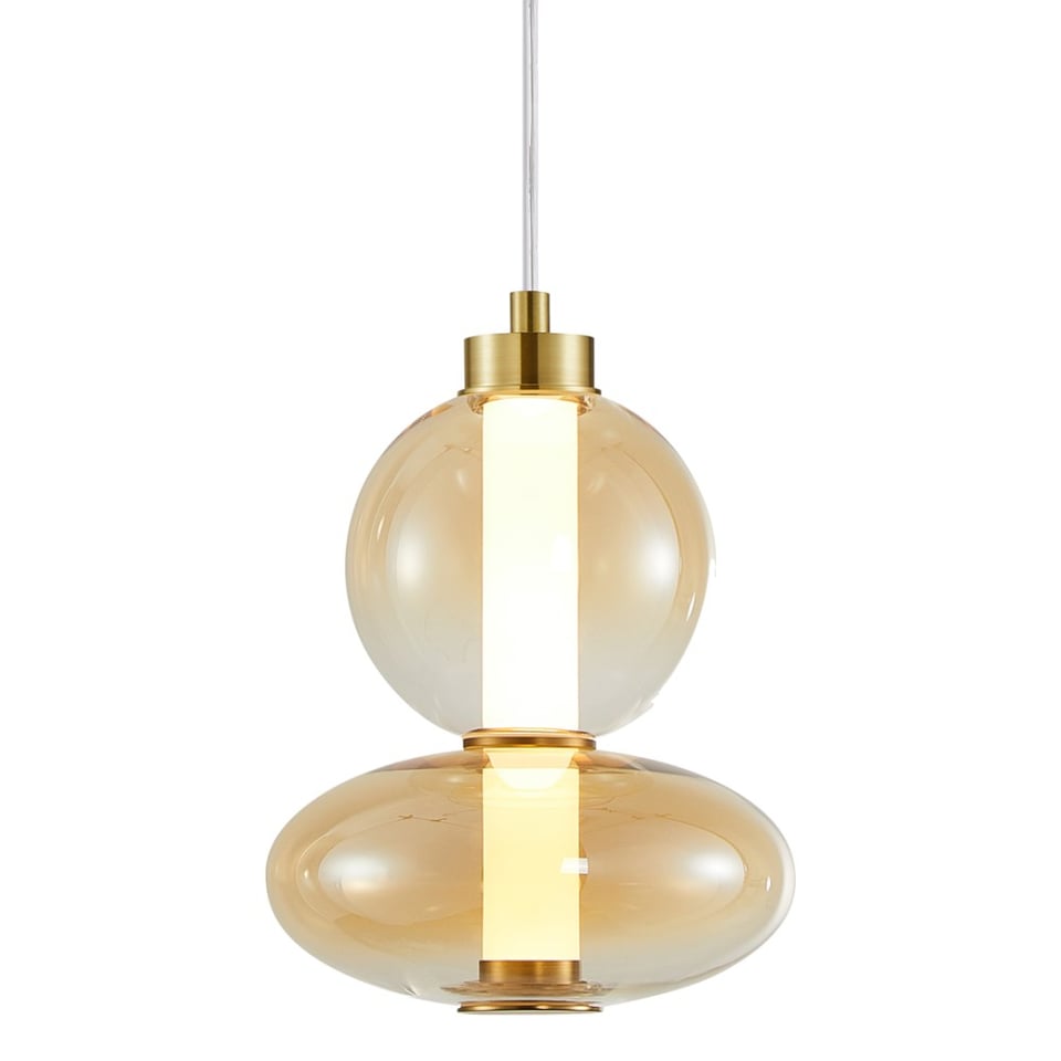 საკიდი Milagro ML0345 DAPHNE LED 12W 3000K ქარვა
