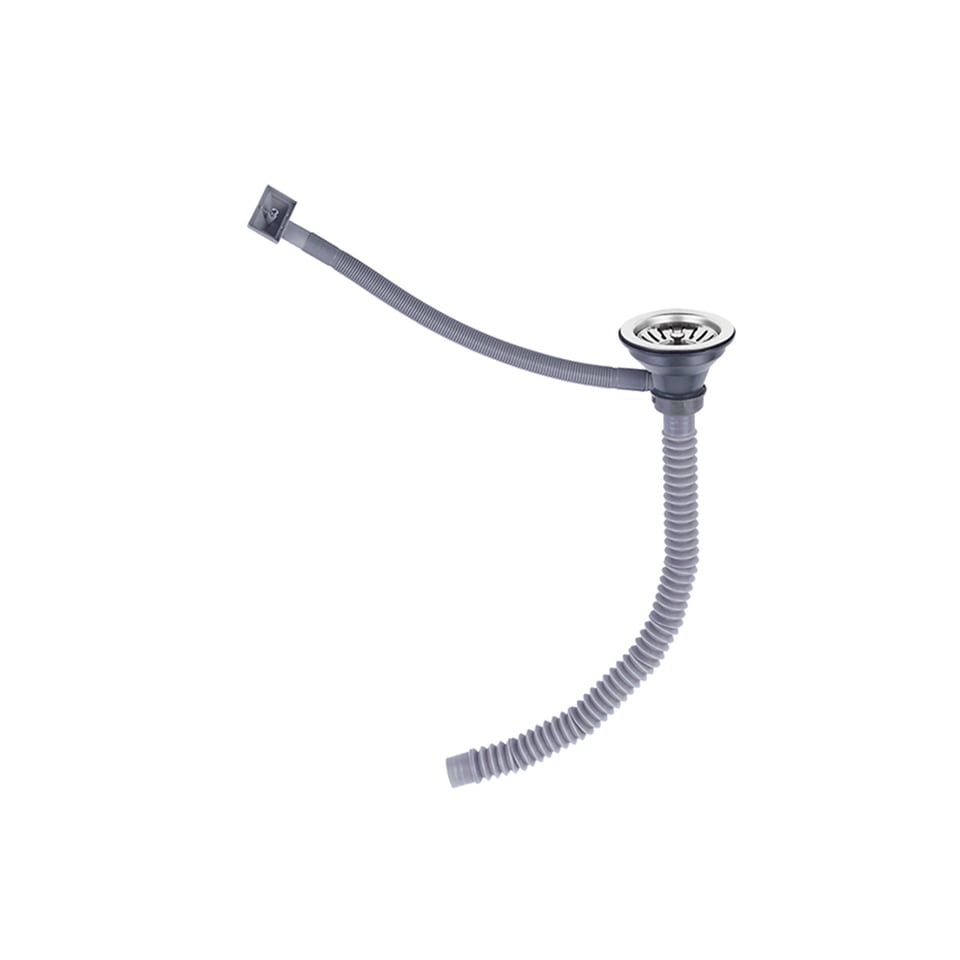 სამზარეულოს ნიჟარა+სიფონი LS-5040 - 500*400*180 (0.6MM)