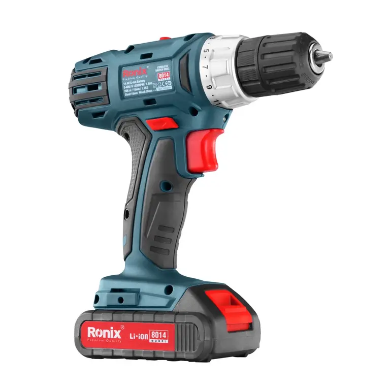 უსადენო დარტყმითი ბურღი-სახრახნისი Ronix-8018 18V, 30N.M