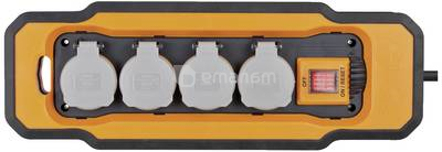 დამაგრძელებელი Brennenstuhl 4х5მ 3х2,5მმ² Schuko IP54 BA 5200