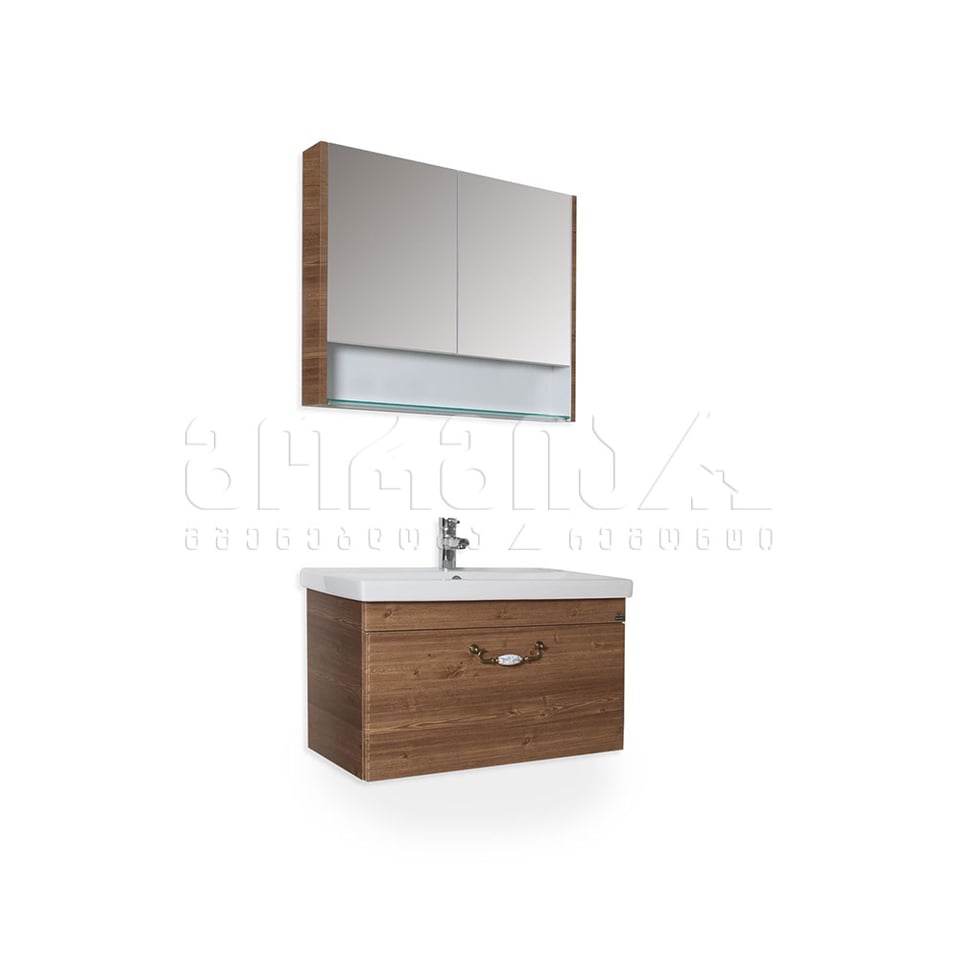 აბაზანის ავეჯის კომპლექტი TRUVA 80 CM R.ANTIGUE