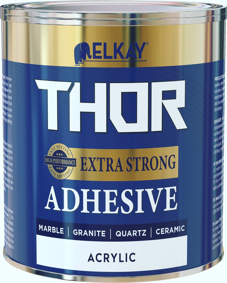  წებო ძლიერი ორ კომპონენტიანი გამჭვირვალე. EB45 Thor Acrylic