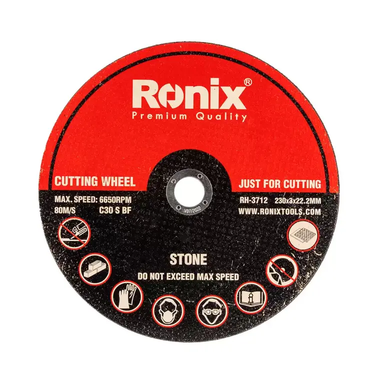 ქვის საჭრელი დისკი Ronix RH-3712, 230მმ*3.0მმ