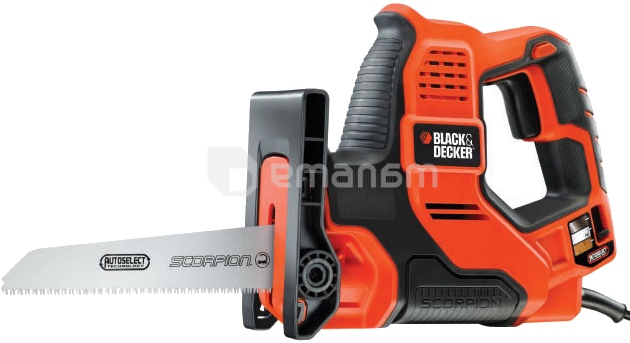 ხმლისებრი ხერხი Black+Decker Scorpion RS890K-QS 500W