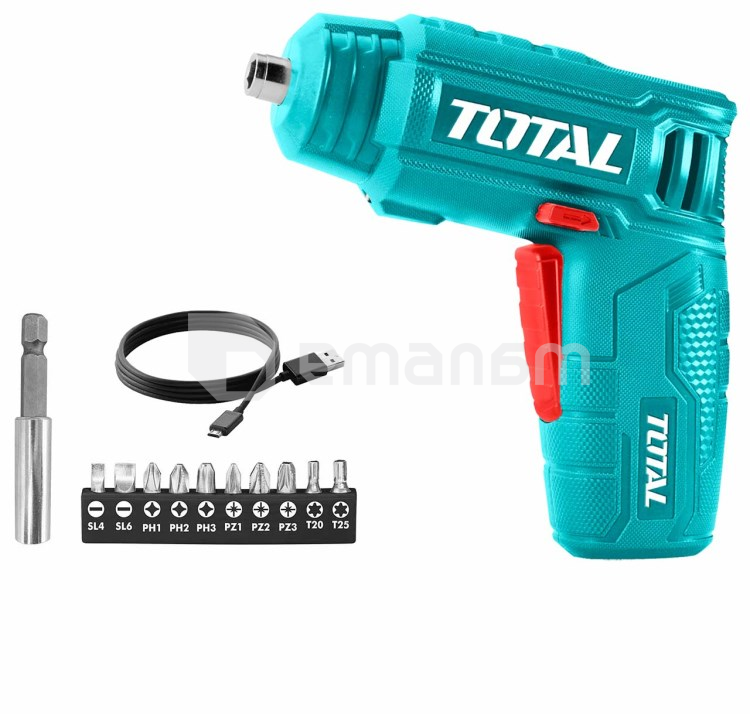 სჭვალსახრახნი აკუმულატორის Total TSDLI0402 4V