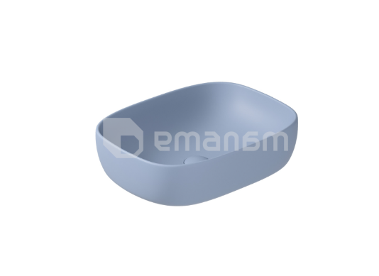 დასადგამი ხელსაბანი GALASSIA Dream matt blue ottanio 50x38 სმ