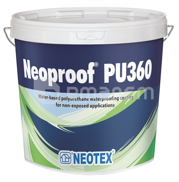ელასტომერული ჰიდროსაიზოლაციო საფარი Neotex Neoproof PU360 13 კგ
