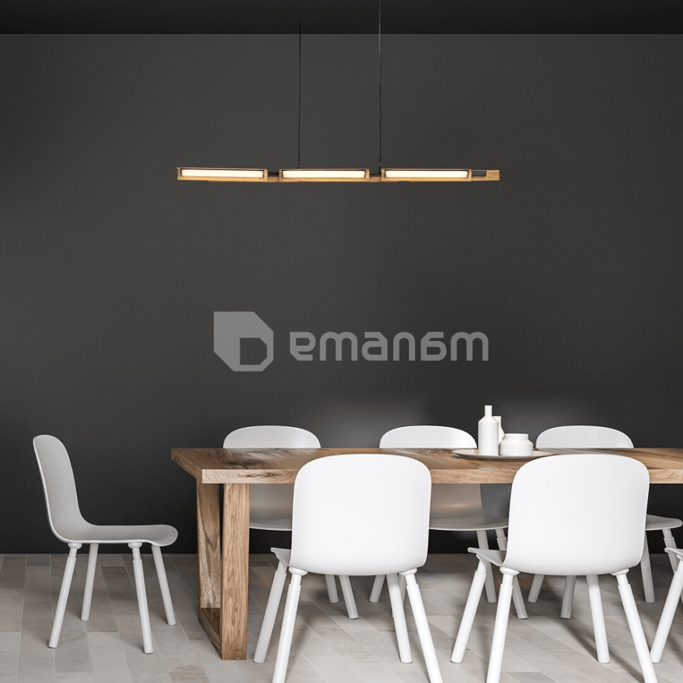 საკიდი Rabalux REMIEL LED 30W 3000K 1570Lm L790 შავი 72045