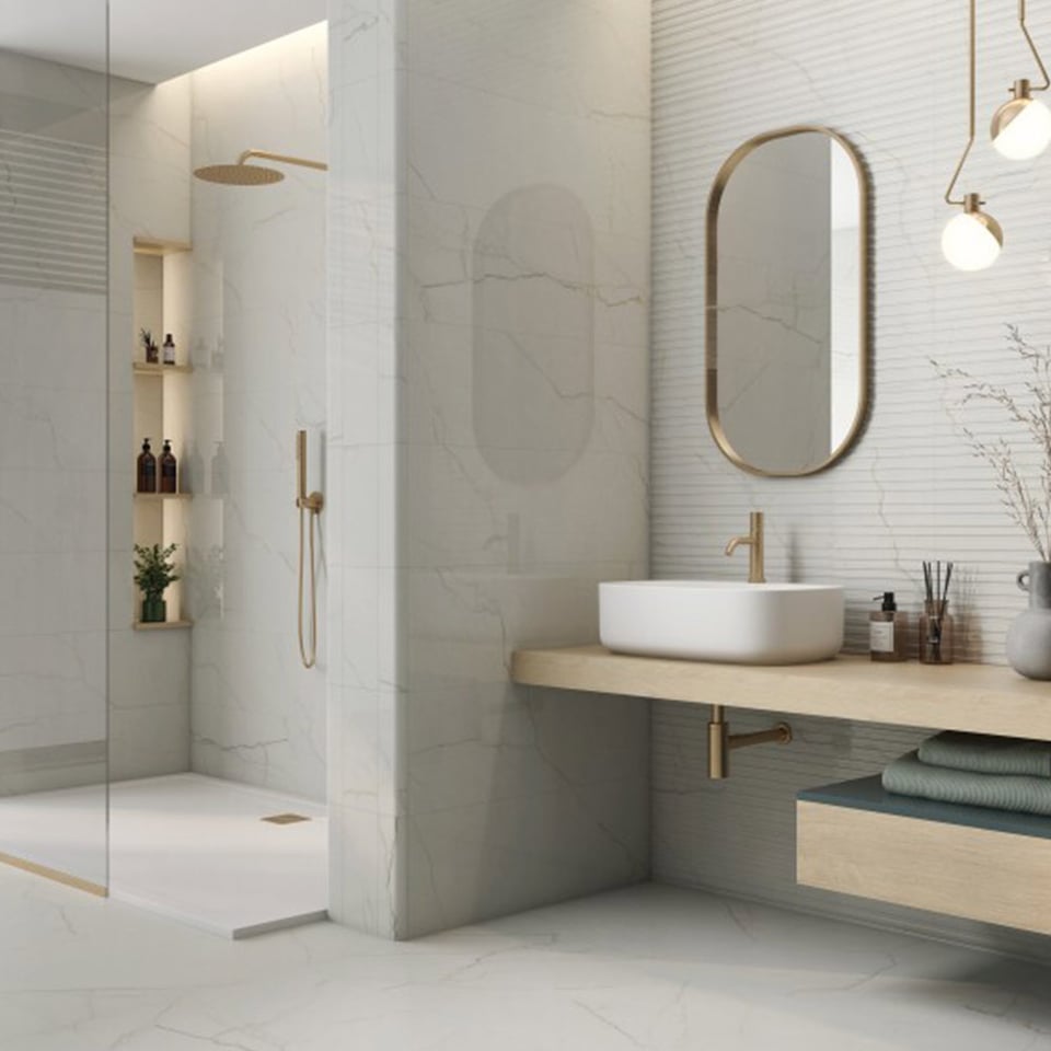 კაფელი Sublime Curve Blanco Brillo 20X60