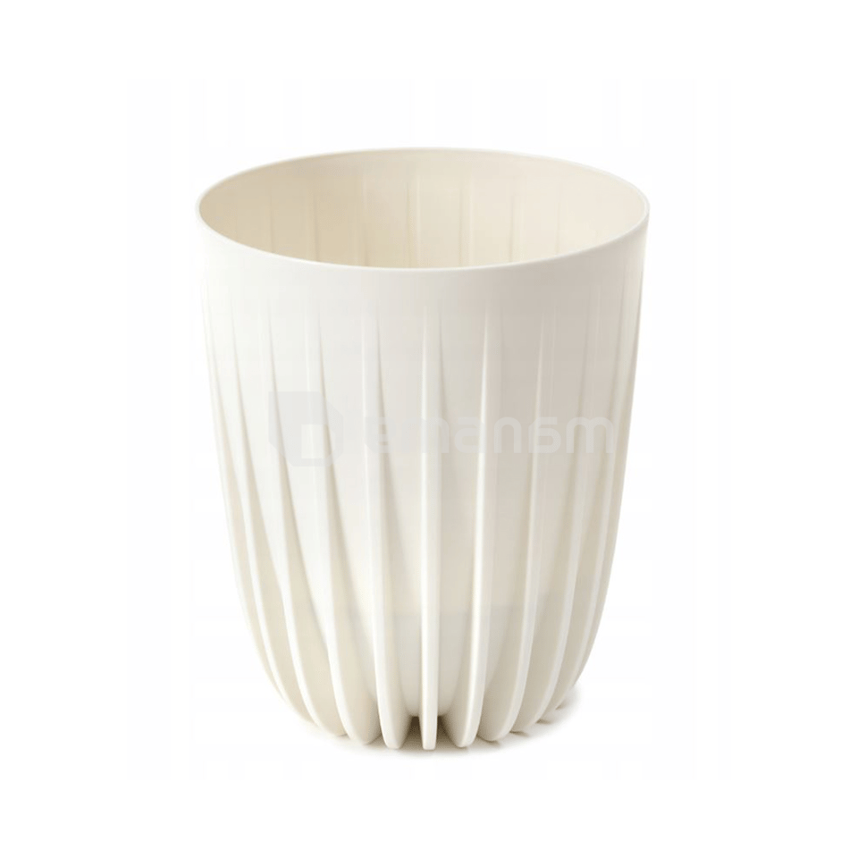 ქოთანი ყვავილის Lamela MIRA 390 recycled planter - cream